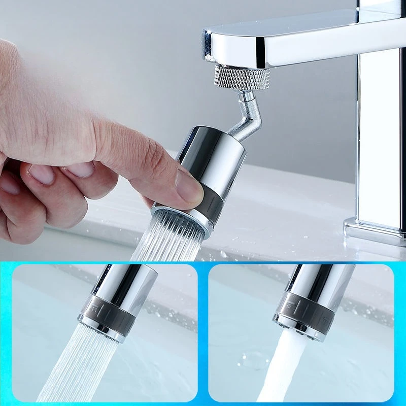 

Kitchen Sink Faucet Universal Splash-Proof Washing Artifact Universal Joint Swivelling Extension Faucet Adapter