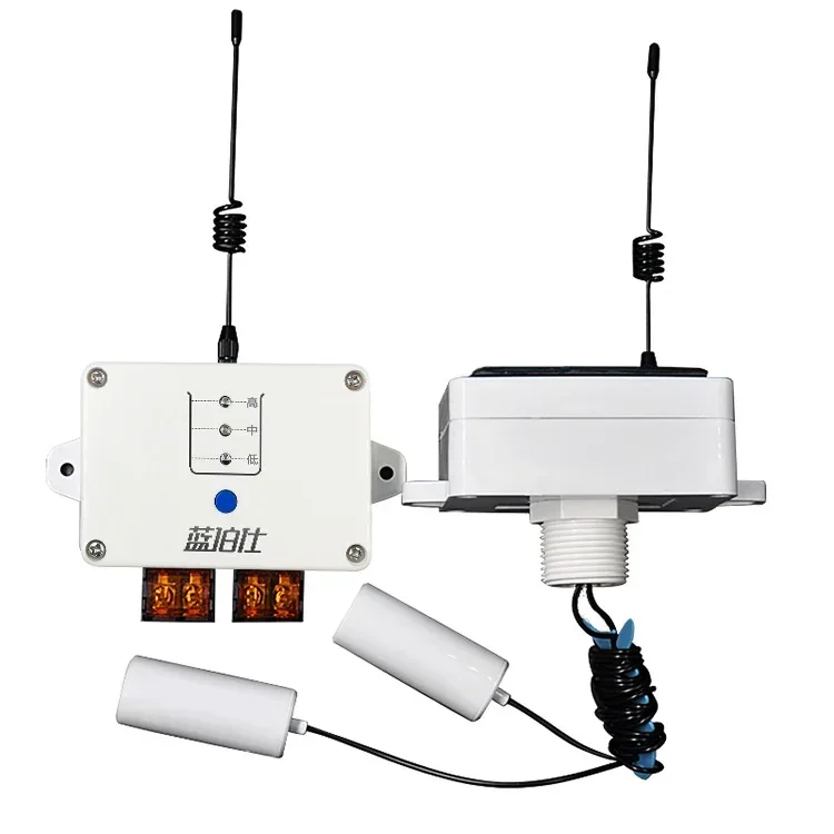 

Wireless Water Level Controller Remote Control Water Tower Pool Water Pump Float Ball Automatic WaterPumpingWater Switch