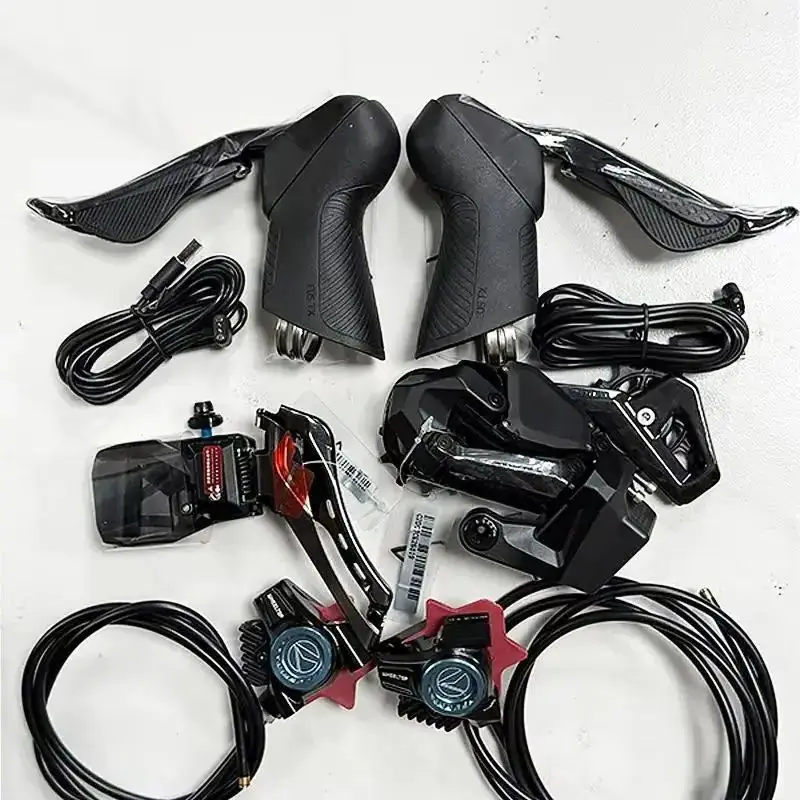 

WHEELTOP EDS TX Wireless Electronic Road Bike Groupset 7-14 Speed Front Rear Derailleur Rim Disc Brake