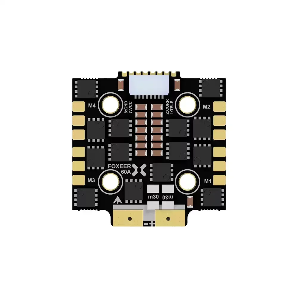 FOXEER Reaper 45A 60A 65A F4 4IN1 ESC 128K BLHeli32 100A Peak 9-40V 3-8S LiPo DShot1200 FPV Racing Drone RC UAV DIY Parts