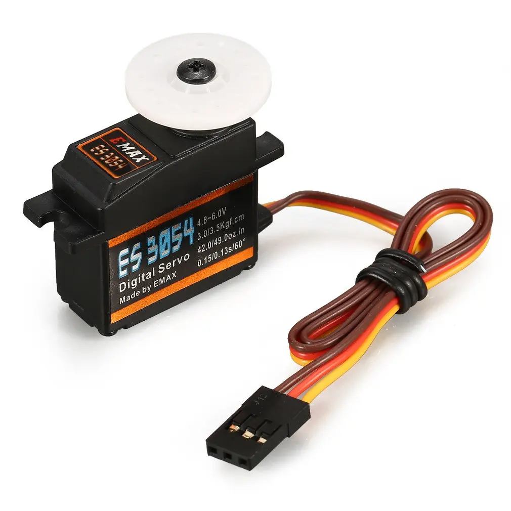 Original EMAX ES3054 Metal Digital Servo 20g Waterproof Servo with Gears for RC Car Helicopter Boat Airplane Parts Accessories