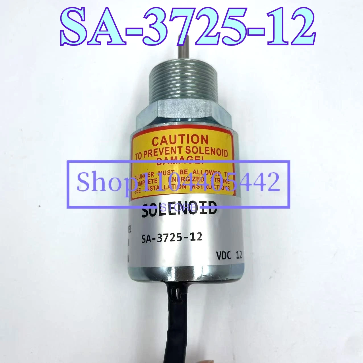 

SA-3725-12 для двигателя Mitsubishi Volvo, экскаватора Mitsubishi, генератора Mahindra Max 28, соленоид отключения топлива для трактора 30A87-20402