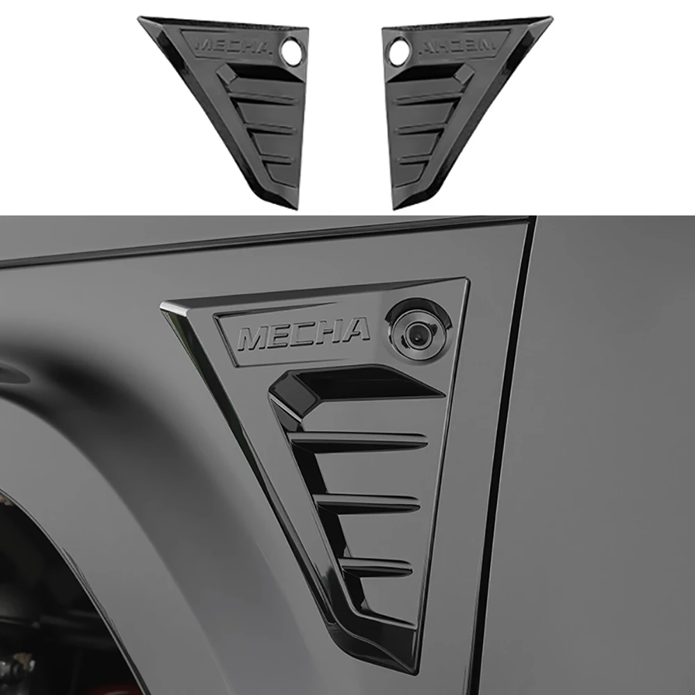 Cubierta decorativa para cámara de coche, protección antiarañazos, Mecha Wind modificado, apto para accesorios BYD Formula Titanium 7 2025 2026