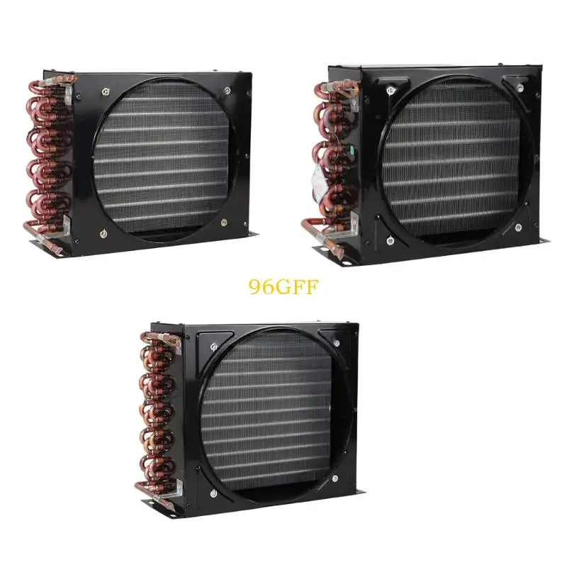 

96GF Low Noise Refrigerator Condenser Industrial Compressor Equipment Refrigeration Cooling Coil Air Cooled Radiator