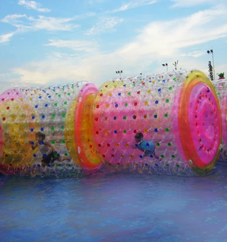 

Cross-border Transparent Inflatable Water Roller Inflatable Floating Water Park