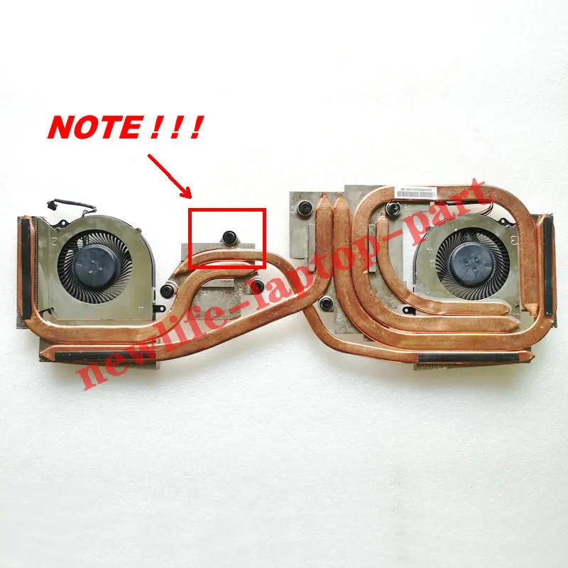 Imagem -03 - Original para Msi Ge66 Gl66 Gp66 Ms1543 Ms-1542 Ms-1541 10sf 10uh 10ug 10ue 11uh Refrigerador de Refrigeração do Ventilador Dissipador Calor E32250062b-a02