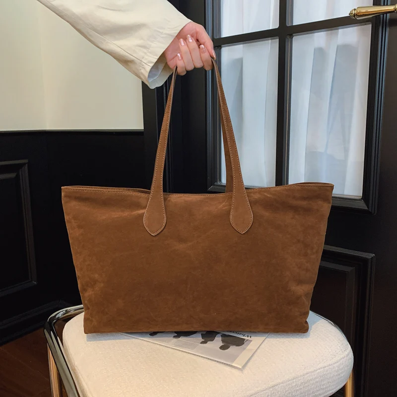 

Women's Shoulder Bag Portable Large Capacity Underarm Tote Fashionable Vintage Business Office Commuting Shopping Travel Handbag