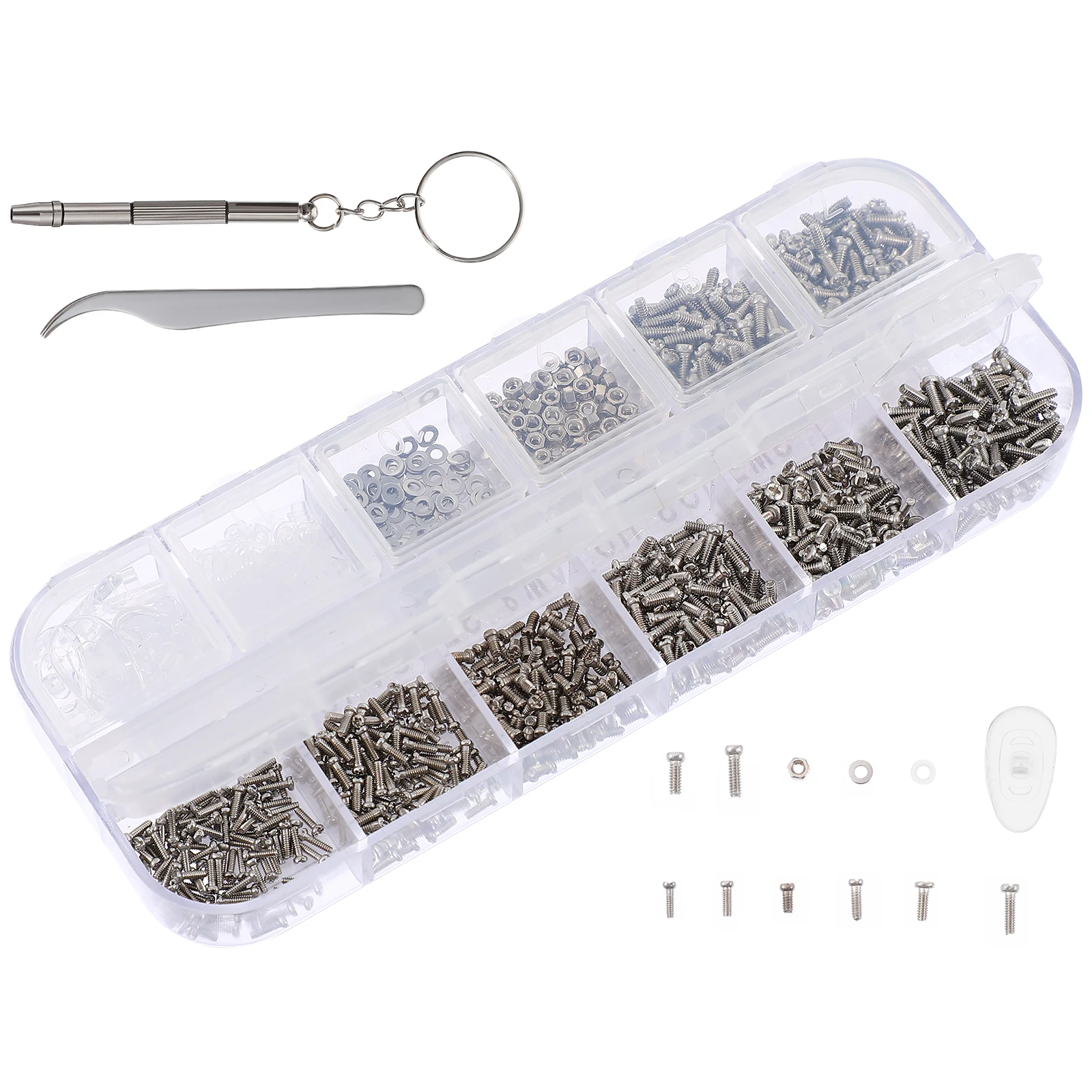 

Glasses Repair Kit Eyeglass Accessory Tools Sunglasses Eyeglasses Accessories Eyewear Watch Nose Pads