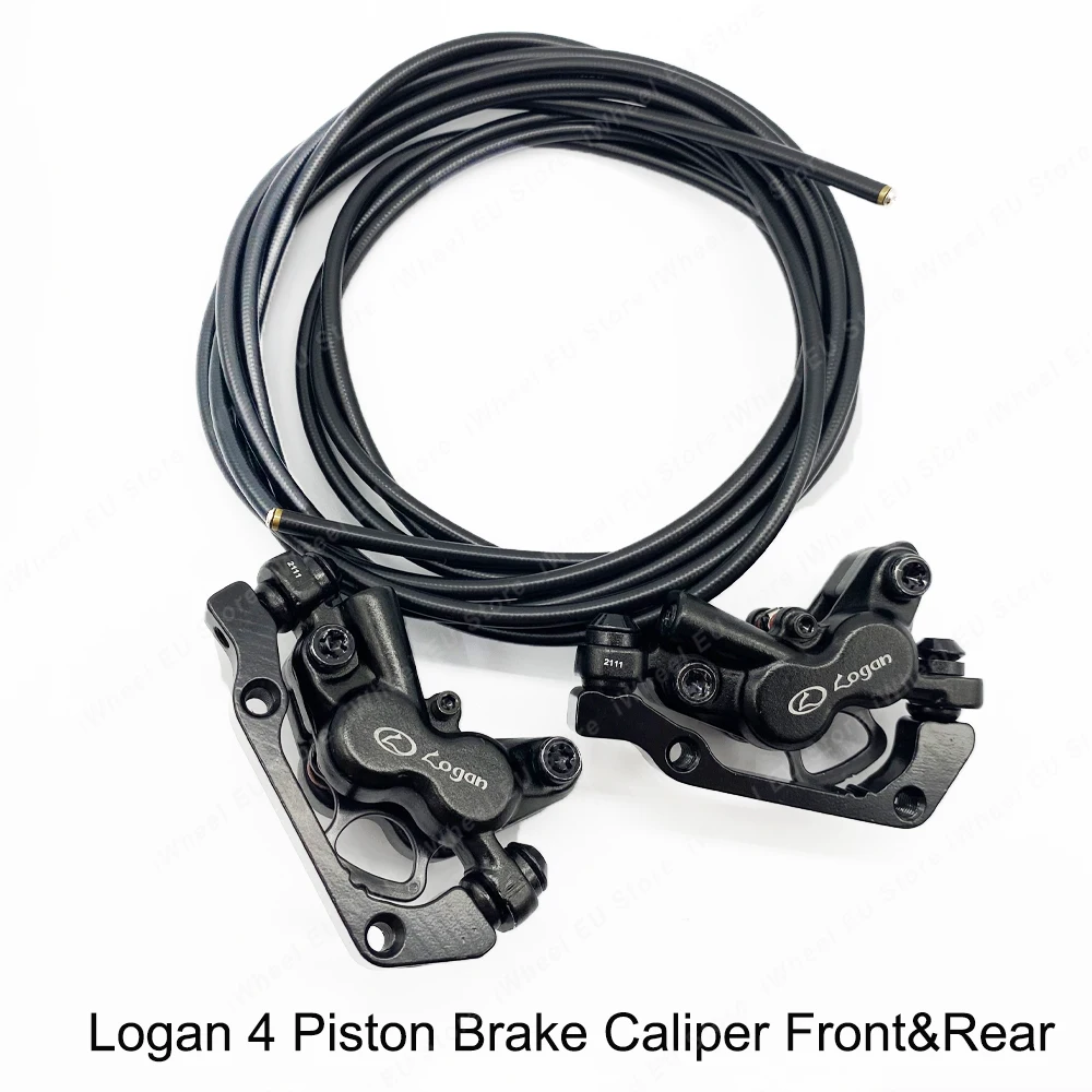 Official Viper E 2 Max Logan 4 Piston Hydraulic Brake Logan Brake Lever and Logan Hydraulic Caliper for 11inch Viper E 2 Max