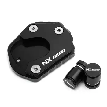 適用於本田 NX650 NX 650 JX Dominator 1993-1998 1999 的新款摩托車踏板車側支架加大雪橇式側支架腳踏墊 10 最佳銷售 本田 NX650 - №8