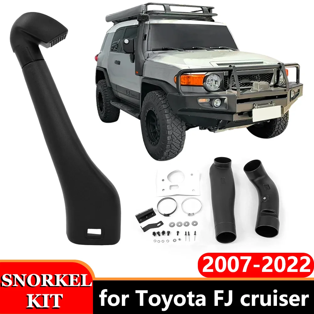 

Внешние аксессуары для автомобиля, трубка 4X4 для TOYOTA FJ CRUISER 2007 2008 2009 2010 2011 2012 2013 2014-2022, комплекты трубок воздухозаборника