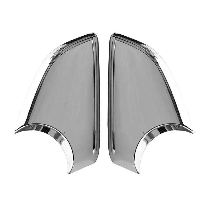 For Tesla Model S 2012-2021 Chrome Rearview Side Door Wing Mirror Shell Bottom Cap Lower Holder Cover 2148.3005 2148.3006