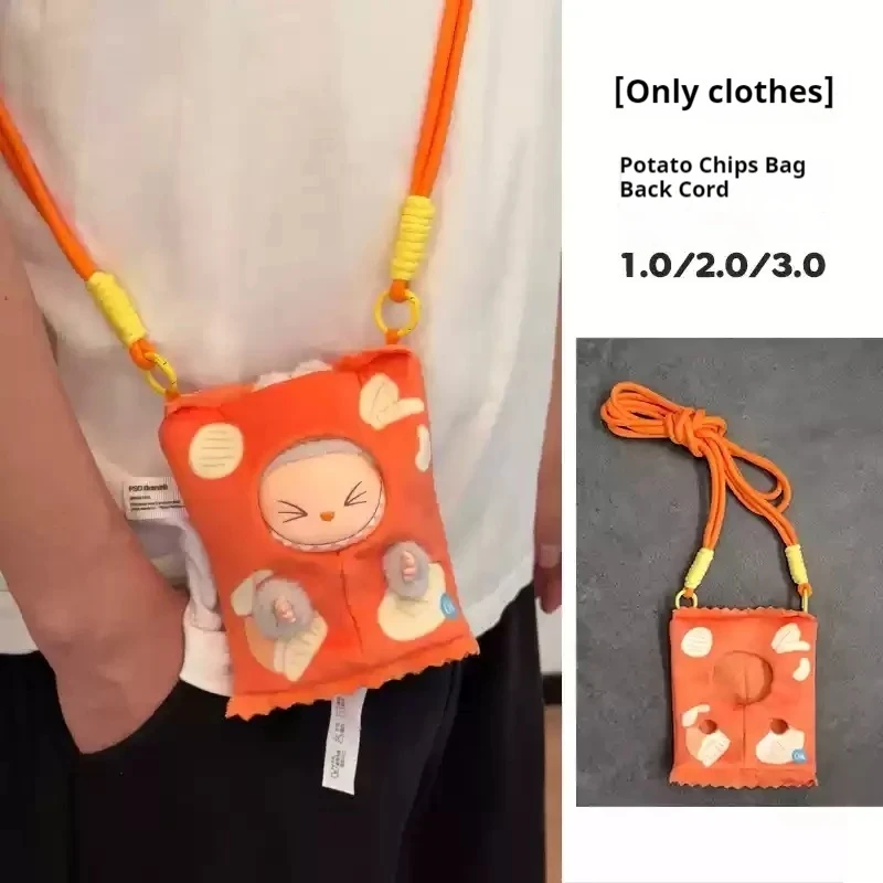 

Only Clothes For 17cm Cute Doll Cockroach Potato Chips Shrimp Cartoon Clothing Set Wearing Doll Accessories Clothing Gifts