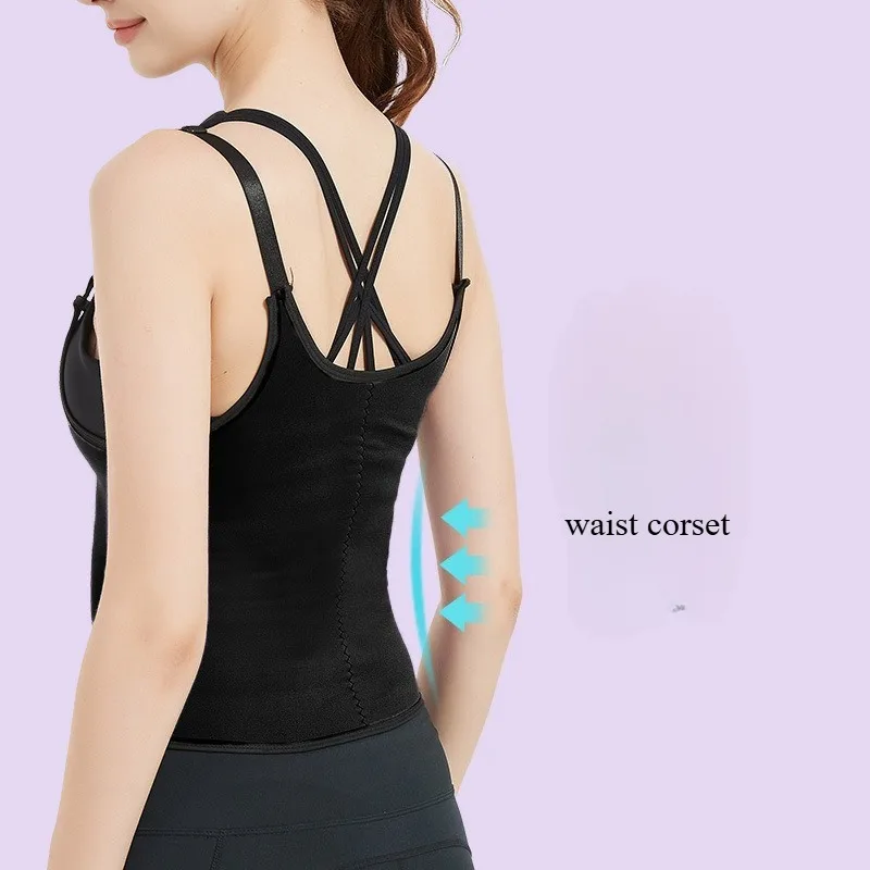 Lencería de mujer con hebilla de tres filas, corpiño con cremallera, corsé para mujer, lencería cómoda y transpirable delgada que aparece en el Abdomen