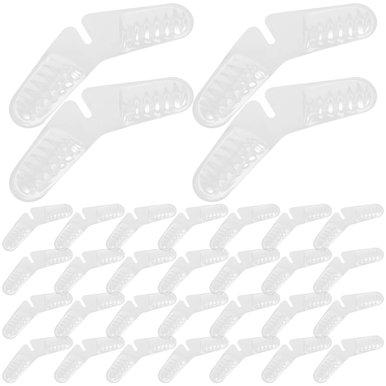 50pcs Stays Shirts Support Women Stays Dress Shirt Dress Shirt Shaper Collar Inserts Collar Support For Mens Shirts