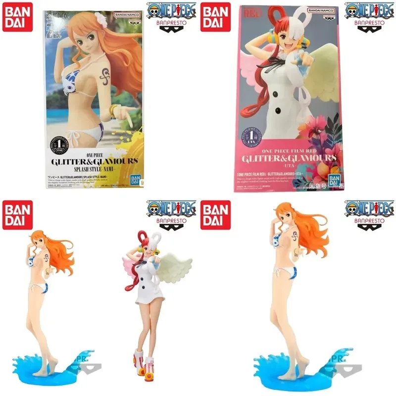 

Special Offer In Stock Bandai Banpresto One Piece Glitter Glamours Nami Uta Mol Doll Action Figure for One Piece Brand New