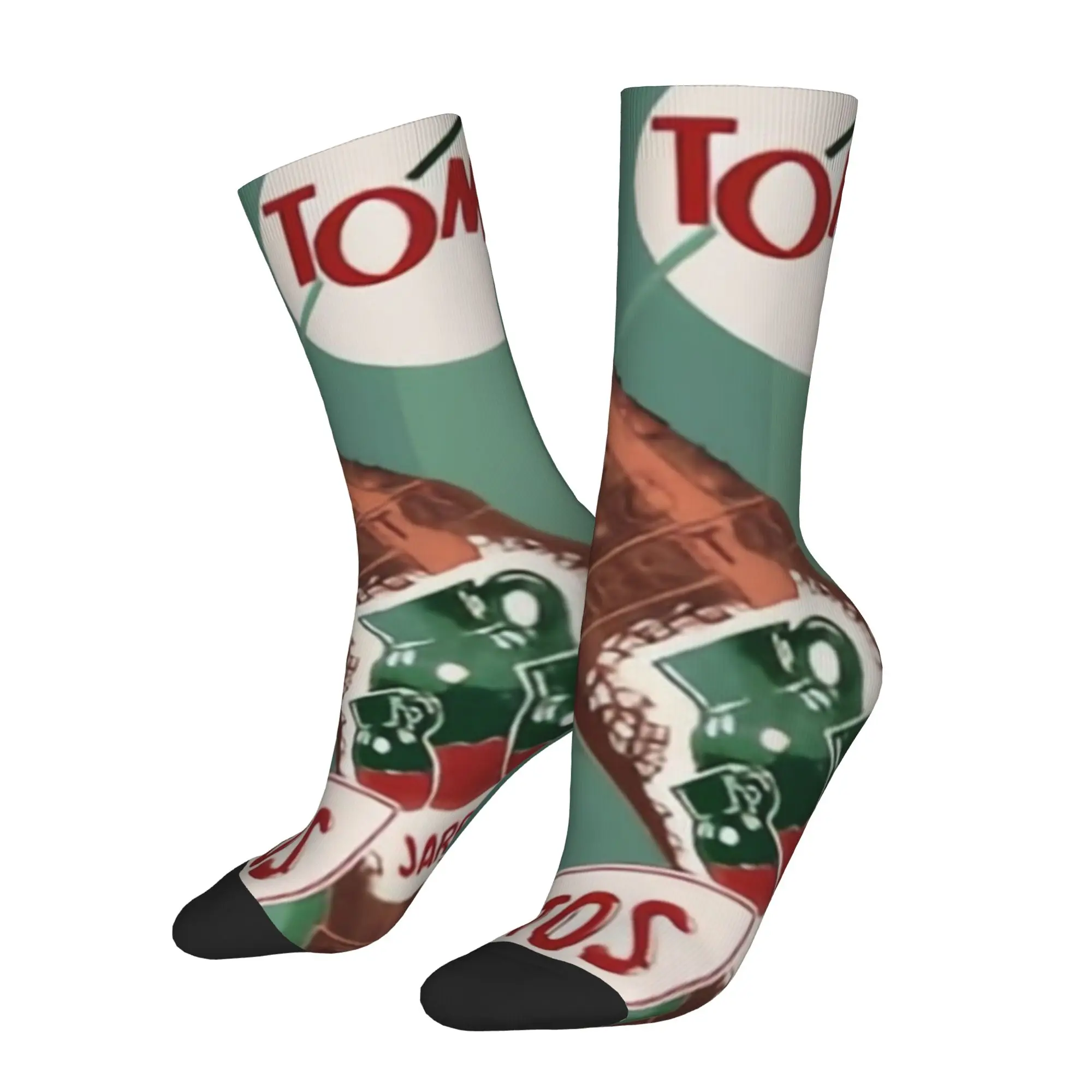 

Funny Sock jJarritos jJarritos TOMÉ Vintage Hip Hop Seamless Pattern Printed Men Socks Novelty Men's Socks