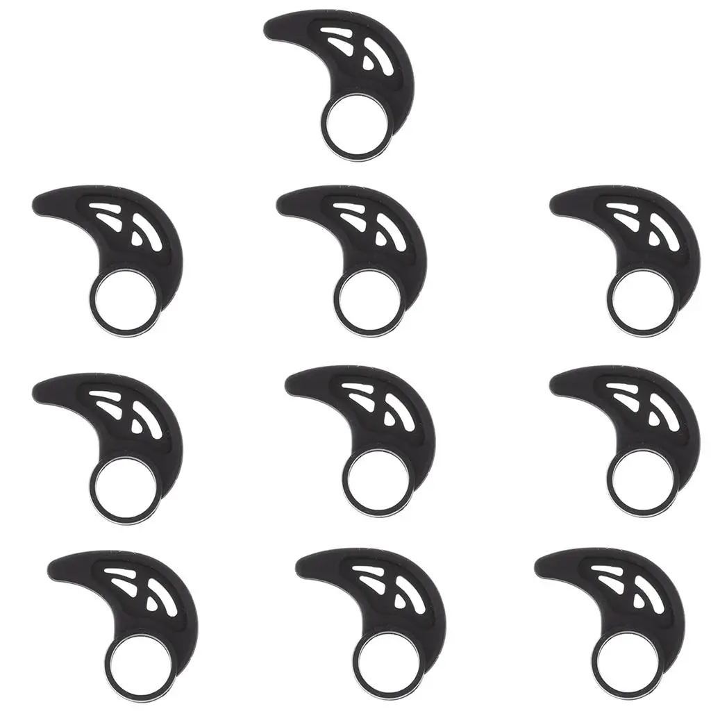 Silicone Headset Earhook 9.7mm Ear Buds Wireless Earphone Accessory for Headphones Riding Outdoor Fitness