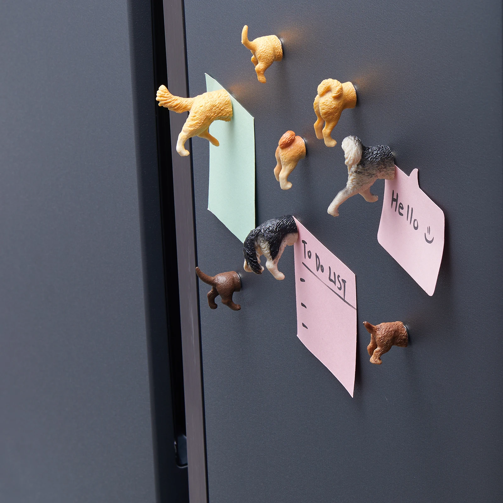 8Pcs Add Some Humor and Funny to Your Fridge with Dog Butt Magnets - Perfect for Home Refrigerator Magnets for Adults or Kids