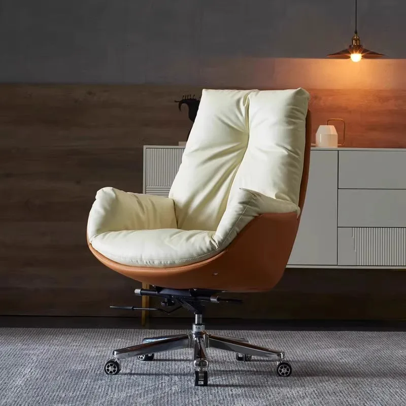 

Cushion Cute Office Chair Vanity Salon Desk Swivel Throne Office Chair Wheels Designer Mobile Modern Muebles Trendy Furniture