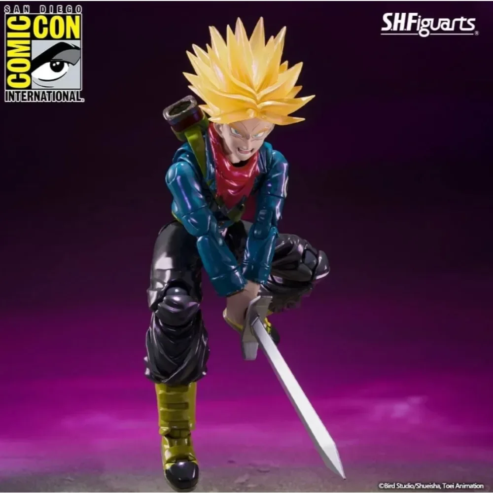 Dragon Ball S.H.Figuarts Super Saiyan Trunks CJ2024 Exclusive Edition Anime Action Figures Statue Collection Model Toys Gifts