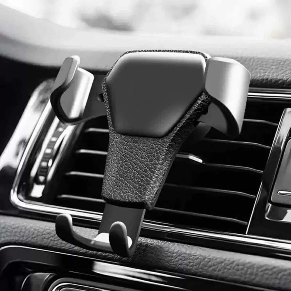 Universal Gravity Auto Phone Holder Car Air Vent Clip Mount Mobile Phone Holder Cell Phone Stand GPS Support For iPhone Samsung