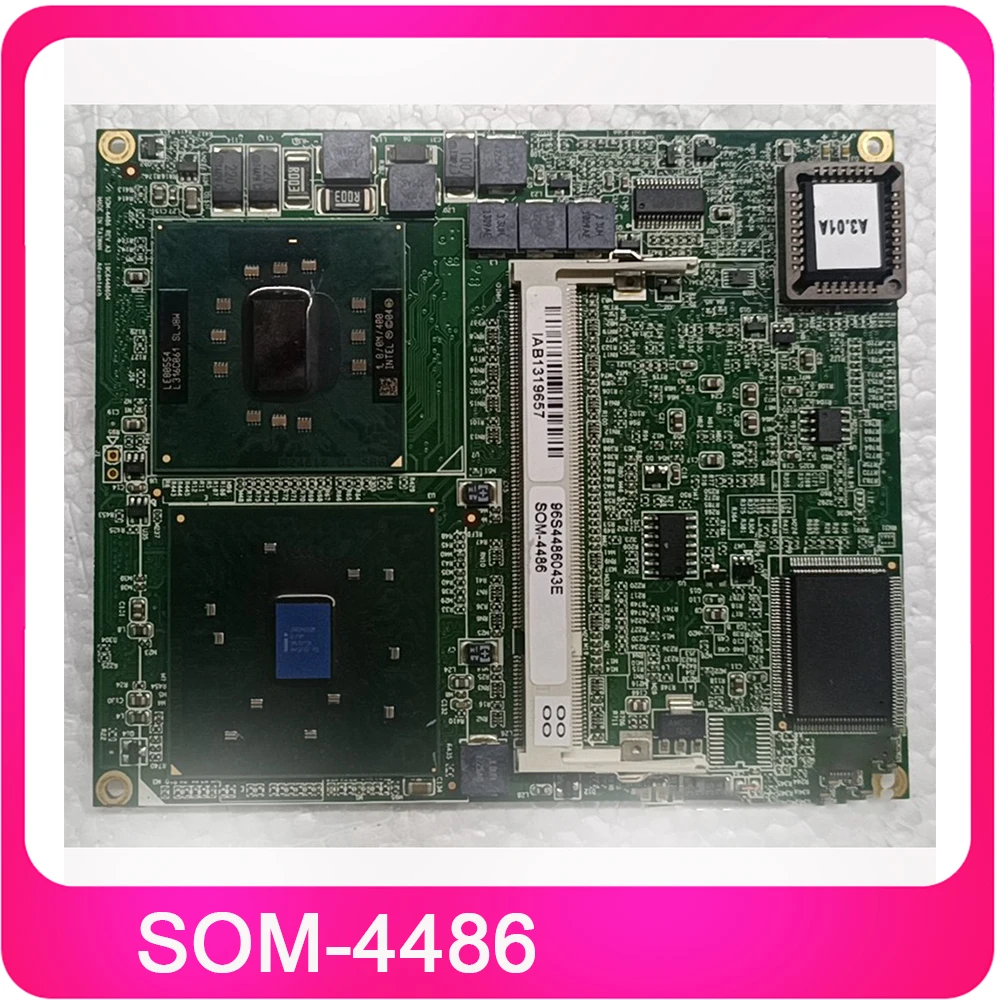 For Advantech Embedded Industrial Control Motherboard SOM-4486