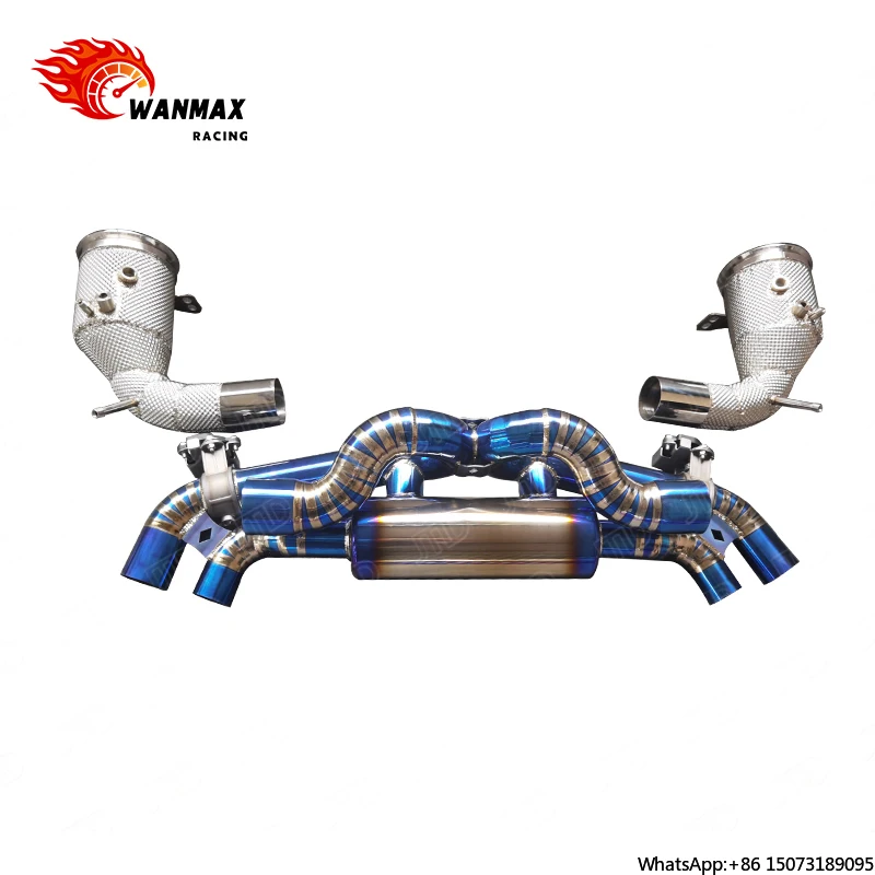 Sport Sound Upgrade for 2022  992 Targa 4 GTS Catback Exhaust System with High Flow Downpipes