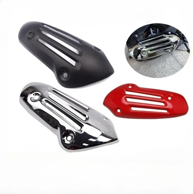 Copri tubo di scarico moto in lega di alluminio antiscottatura Protezione silenziatore universale per isolamento termico per accessori moto Vespa