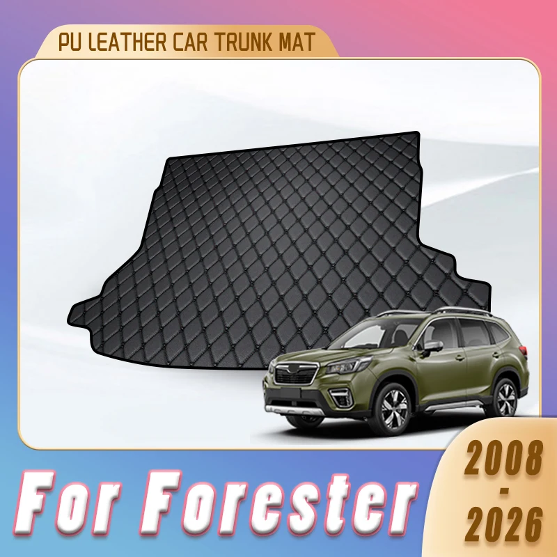 

Car Trunk Carpets Mat For Subaru Forester 2026 2025 2024 2023 2022 2021 2020 2019 2018 2017 - 2010 2009 2008 Auto Accessories