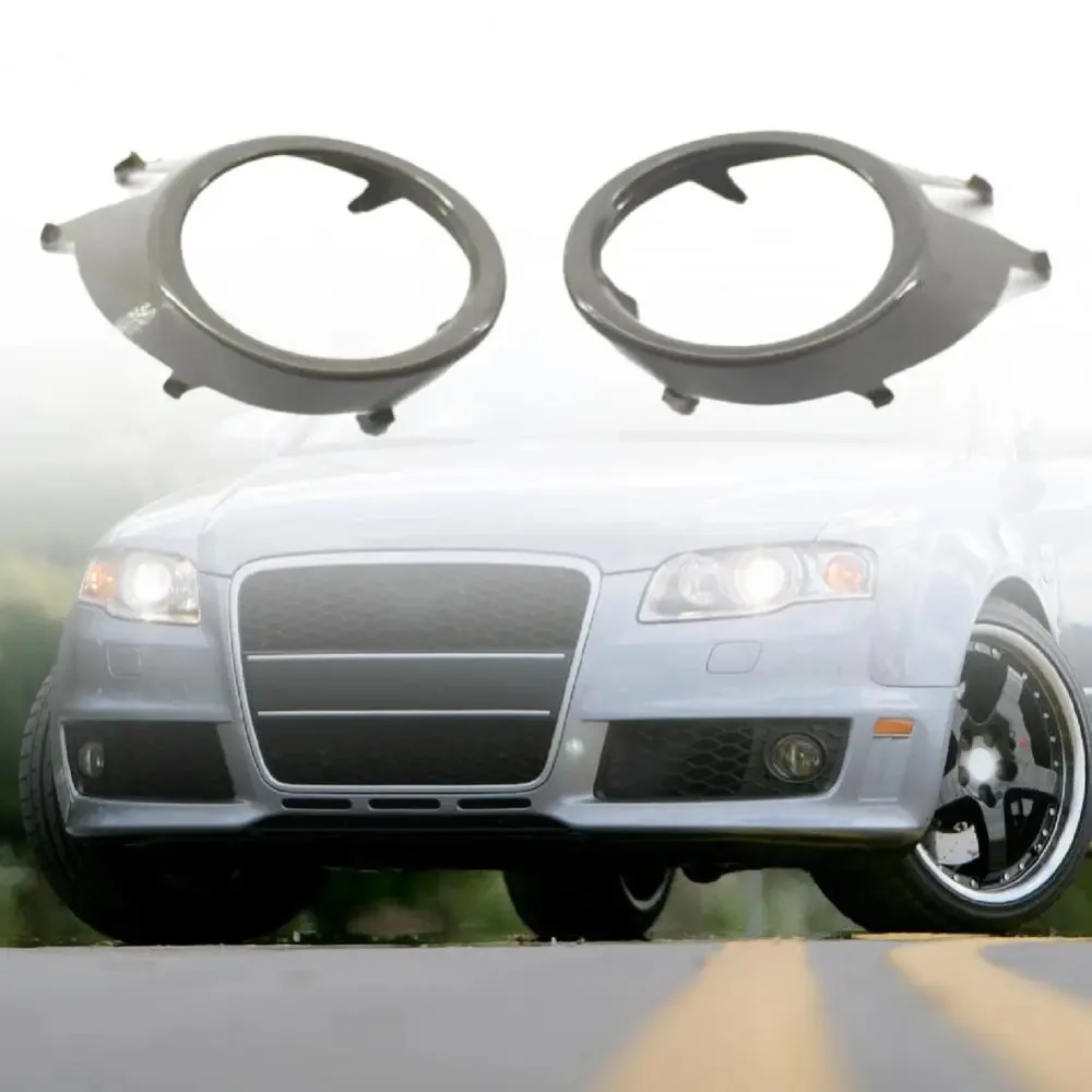 1 Pair Fog Lamp Cover Practical Replacement Fog Lamp Bezel Easy Removal Fog Lamp Bezel 8E0807819 8E0807820