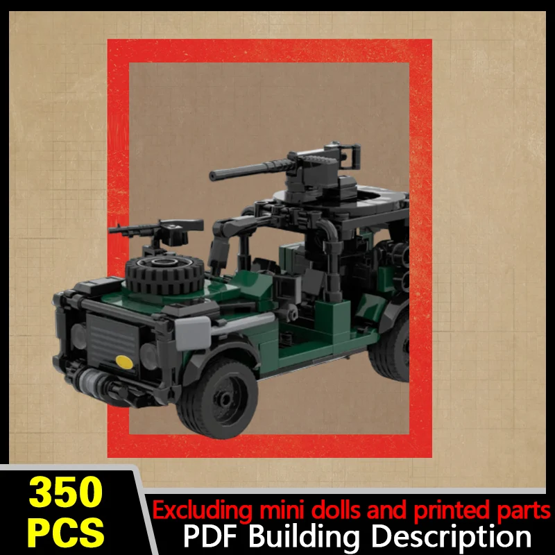 Special Operations Vehicle Model MOC Building Bricks War Equipment Modular Technology Gifts Holiday Assemble Toys Suit Display