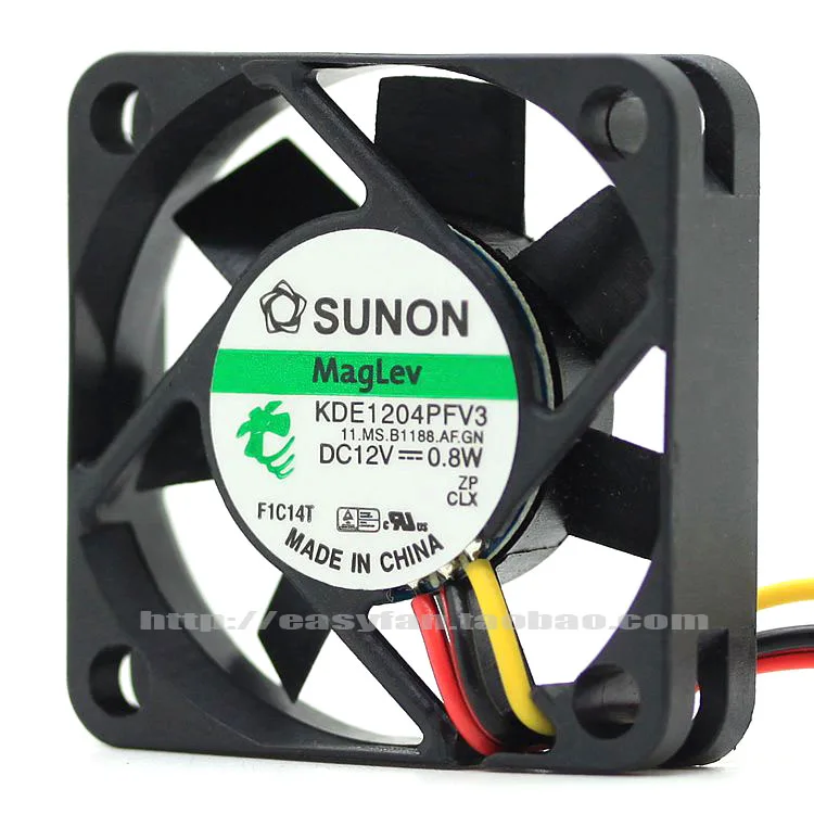 

brand new SUNON 4CM 4010 silence KDE1204PFV 12V 0.8W Maglev cooling fan