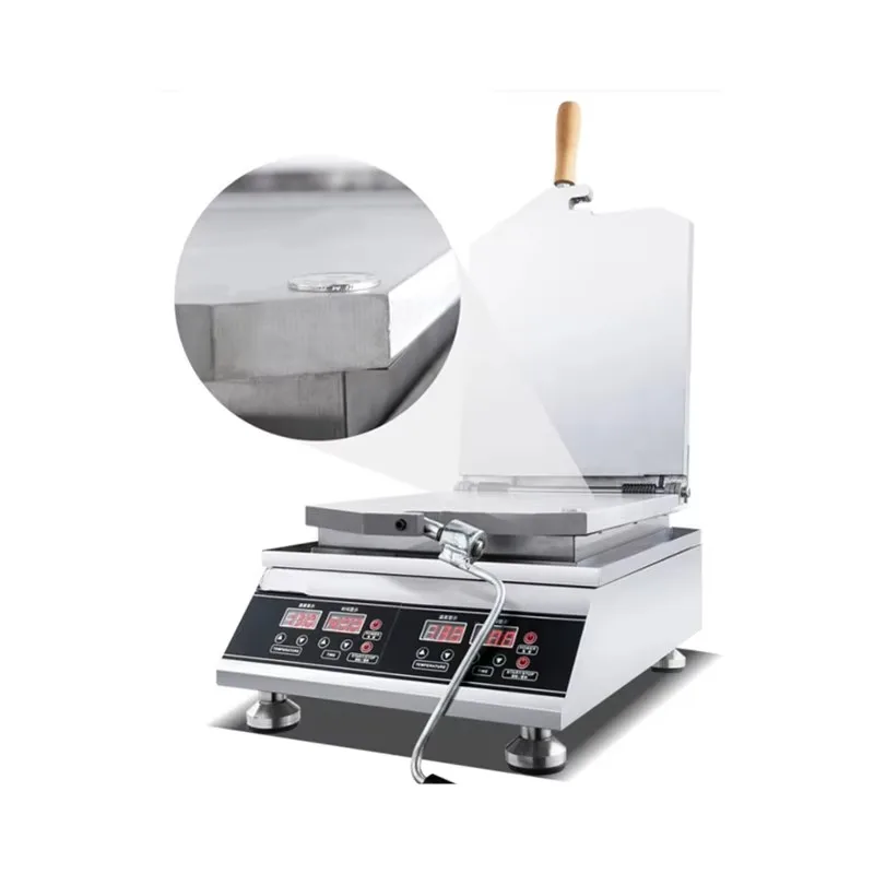 

Commercial Use Japanese Paper Thin Seafood Cracker Machine Tako Senbei Maker