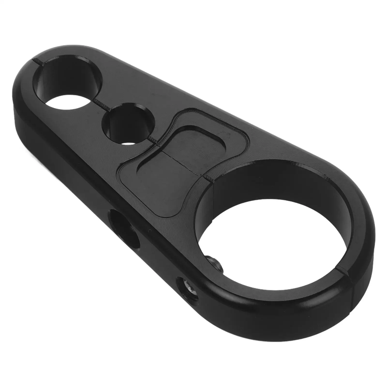 

25MM Brake Clamps Black Aluminum H Clutch Cable Clamp Brake Line Clips Cable Clips Motorcycle ATV Parts Clutch Support