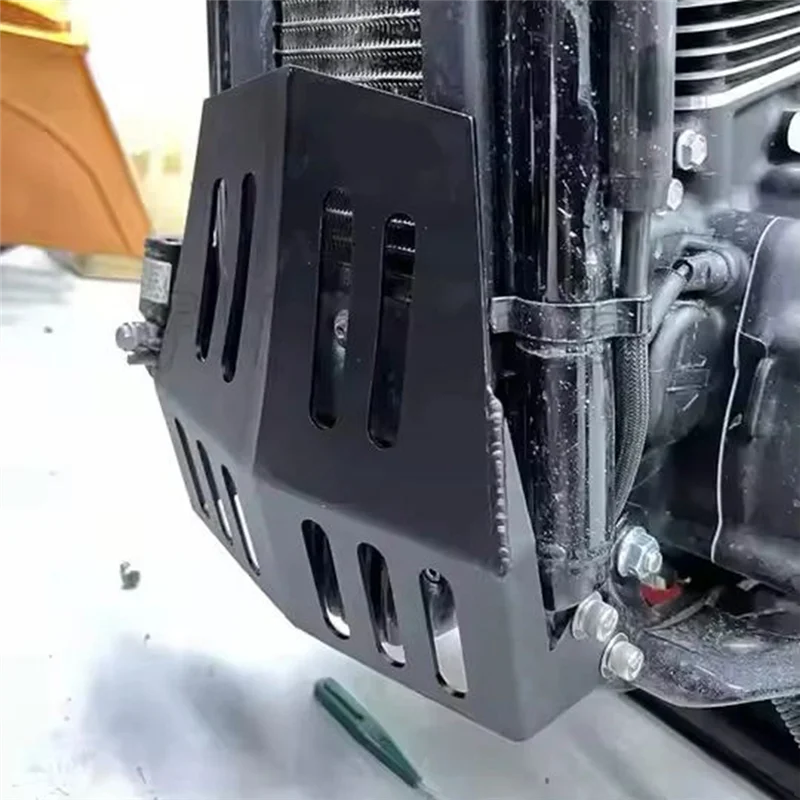 

Надежная передняя нижняя решетка мотоцикла, нижний обтекатель подбородка, спойлер для Softail Fat Boy Street Bob Breakout 2018-23