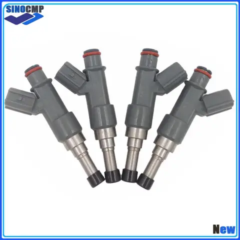 4 шт. Топливные форсунки для Toyota Tacoma Hilux Land Cruiser Prado 2320909045 л 2TR Топливные форсунки 23250 75100-23209 79155-