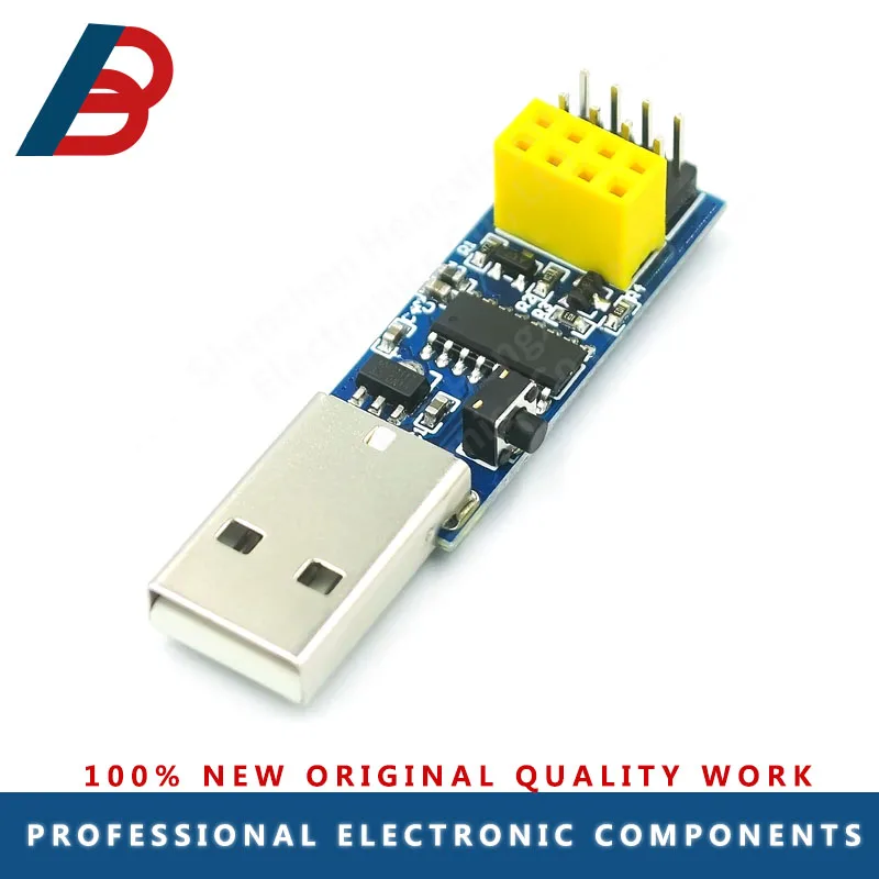 CH340C USB ESP8266 ESP-01 ESP01S Prog WIFI Downloader Module Developent Board for Arduino Programmer Adapter