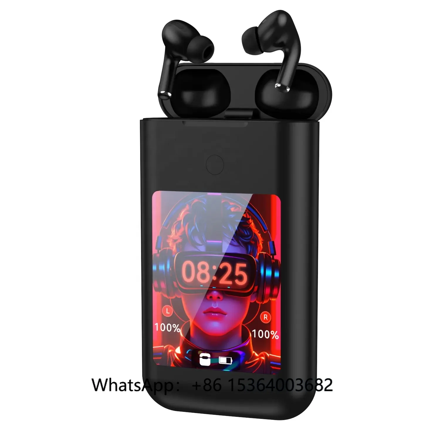 

3 in 1 Function Wireless BT Earphone 5000mah Power Bank ANC ENC Noise Cancellation Earbuds