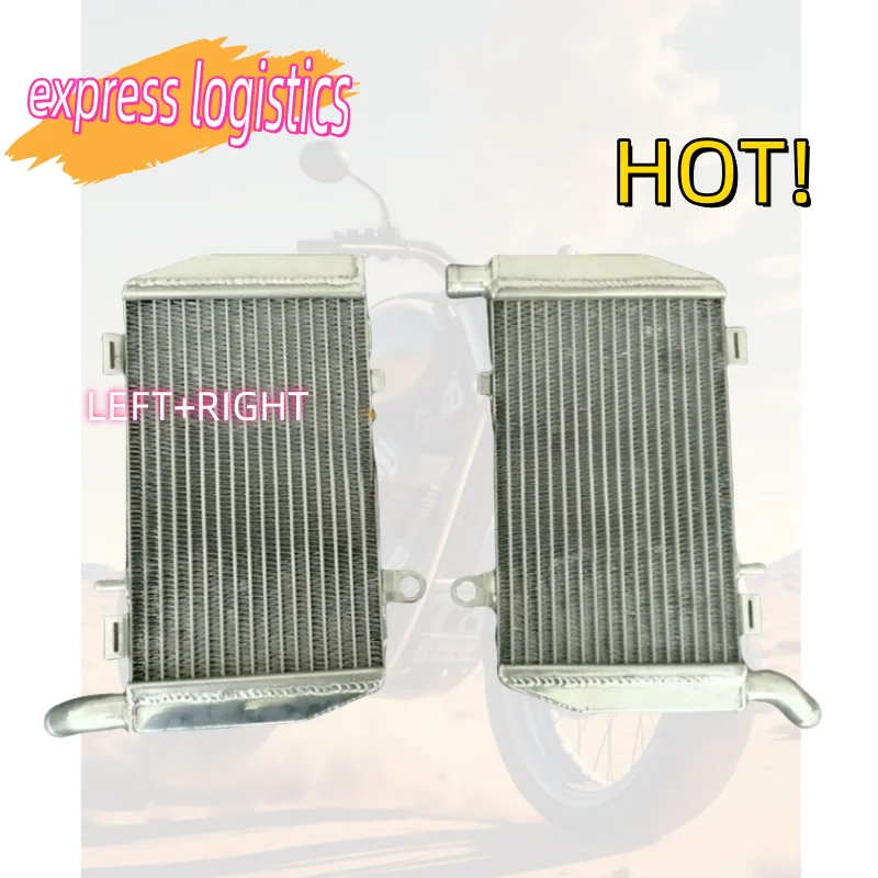 Левый + правый алюминиевый радиатор для Honda Interceptor 800 VFR800 VFR800A ABS RC46 2002-2009 2008 782cc 4-тактный VFR 800 A