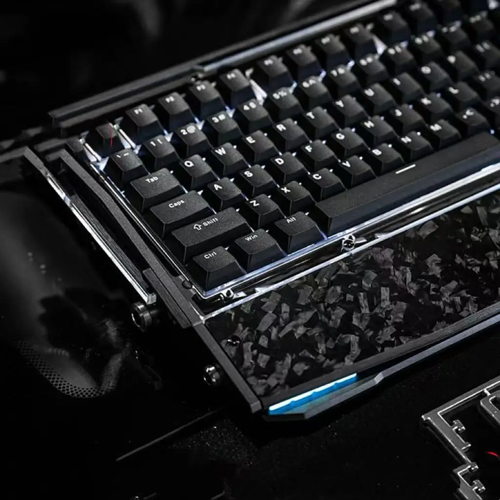Angry Miaow BD75 customised e-sports mechanical keyboard high-end wireless three-mode magnetic axis keyboard high-configuration