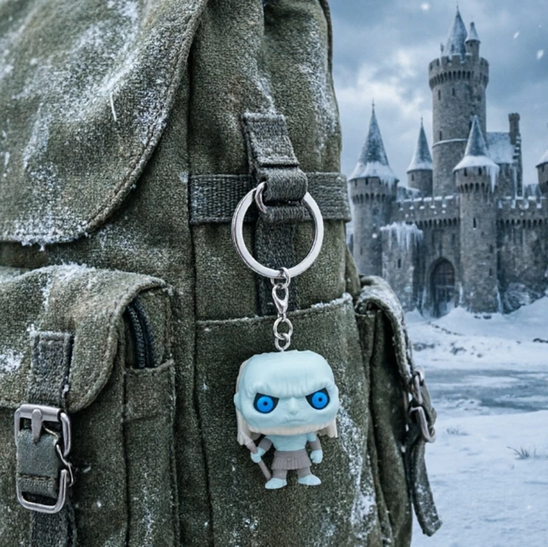 Llavero FUNKO POP de Juego de Tronos con Caja Original, Figura de Vinilo de Jon Tyrion, Colgante Coleccionable