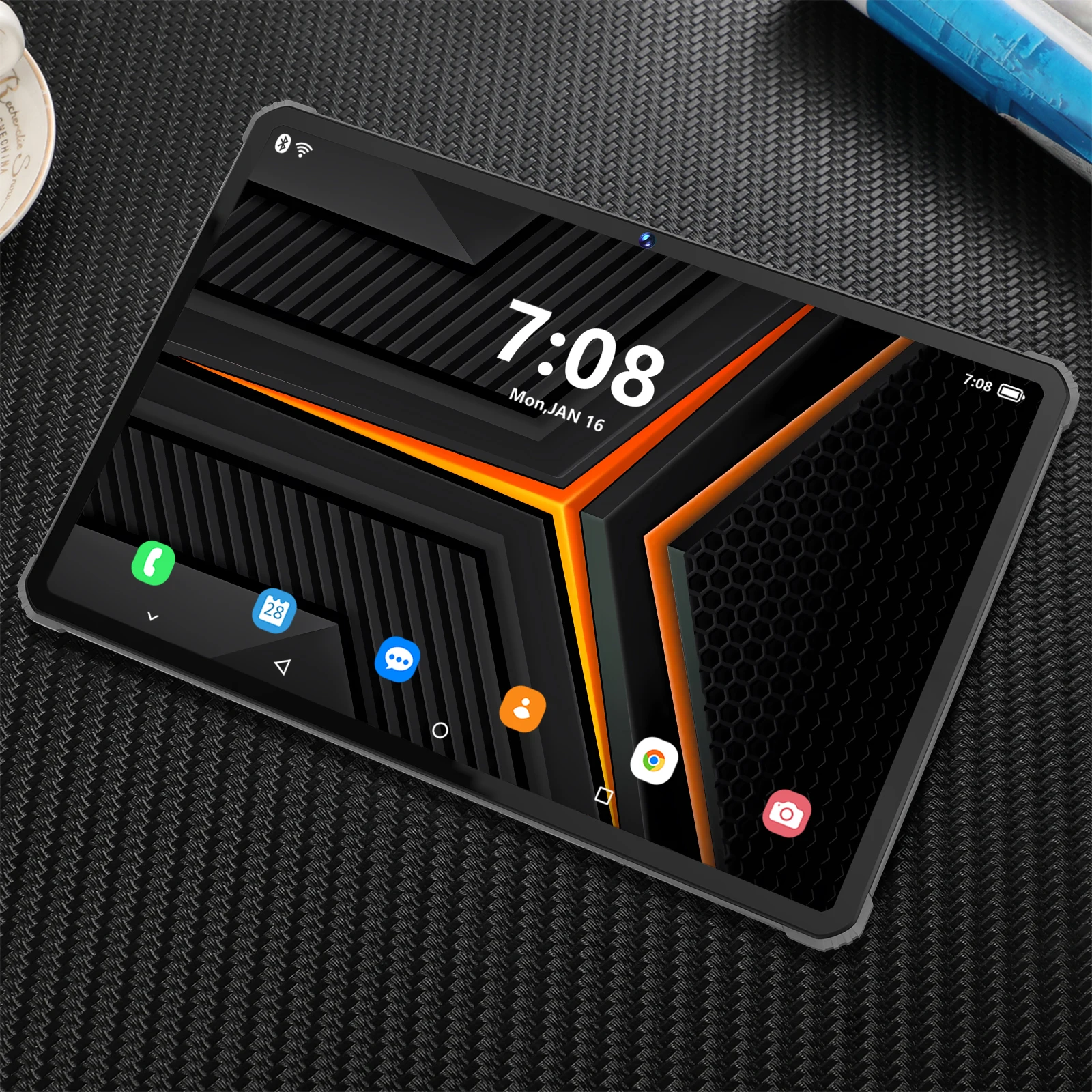 Global Version 10.1 Inch Android 14 Google Play GPS Bluetooth Wifi 4G Phone Call 8800mAh 8GB RAM 128GB ROM Tabs Dual Camera Gift