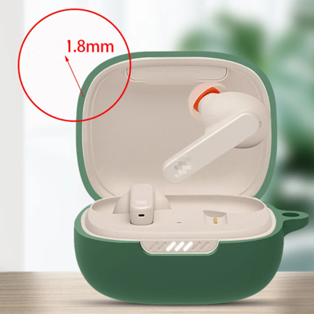 For JBL LIVE PRO+/JBL Live Pro 2 TWS/Live Pro Plus Case Solid Color Earphone Cover Fundas Shell Soft Shockproof Silicone