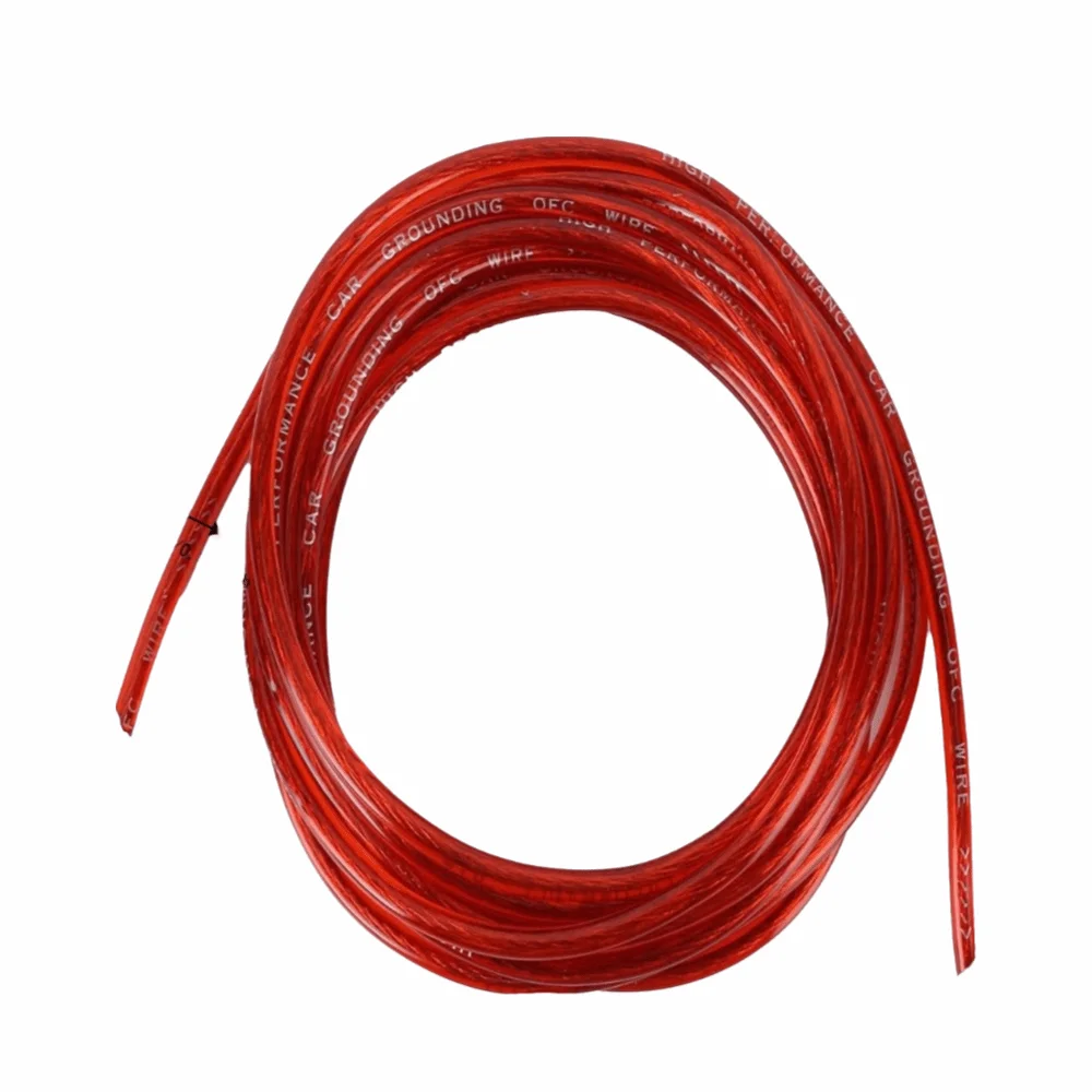 10 Gauge Car Audio Wire Kit 2 Channel RCA With Fuse Speaker Cable Kit 1500 Watt Speaker Cable Car Amplifier Wiring Kit