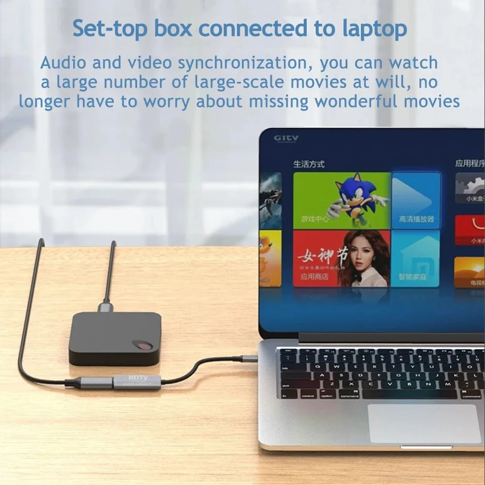 بطاقة التقاط الفيديو للكمبيوتر الشخصي ، صندوق المنتزع ، كاميرا الكمبيوتر ، البث المباشر ، الاجتماع ، HDMI إلى USB ، النوع C ، 4K ، 60Hz