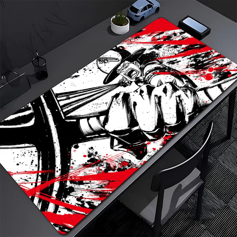 

ONE PIECE Usopp Gaming Mouse Pad Gamer Computer Accessories Keyboard Table Mat Mousepad Company Desk mat PC Anime Large Mousepad