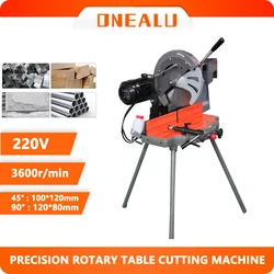 Precision 45°90-degree rotary saw multi-angle aluminum profile cutting saw bevel desktop electric aluminum cutting machine