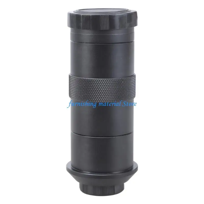 

Y5GD Microscope Lens 100X C Mount Lens Optical 0.5-3X Zoom Magnification Lens for USB Industry Video Microscope Camera