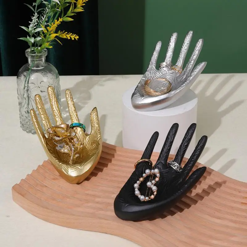 Hand Jewelry Display Stand Hand Model Jewelry Ring Necklace Bracelet Ring Rack Jewelry Display Stand Model Holder Hot